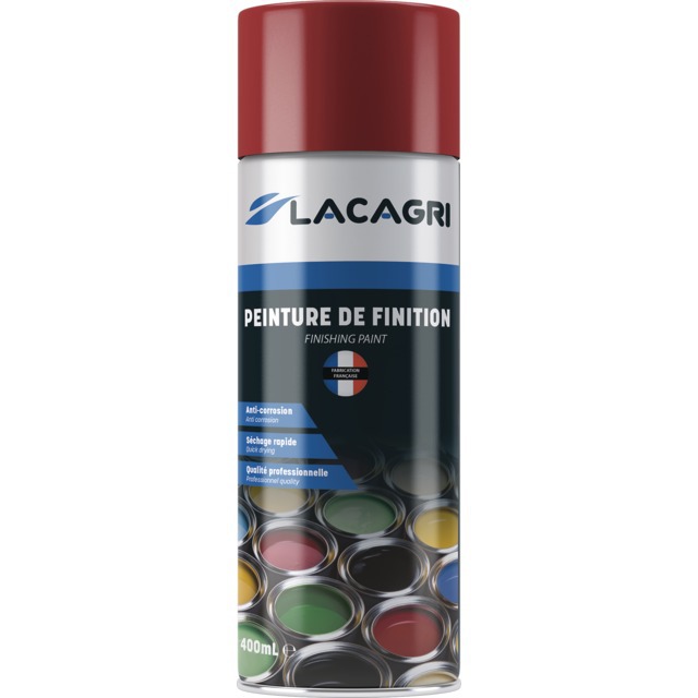 Peinture de Finition Rouge Vaderstad Aerosol 400ML Lacagri référence fournisseur 253959
